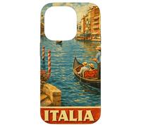 Custodia per iPhone 14 Pro Venezia Italia Viaggi Vintage Venezia Canal Gondola Art