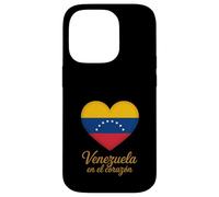 Custodia per iPhone 14 Pro Venezuela en el Corazon Orgullo, Amor y Raíces Venezolanas