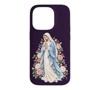Custodia per iPhone 14 Pro Vergine Maria Preghiera cattolica e devozione mariana