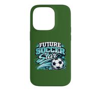 Custodia per iPhone 14 Pro Vintage Futuro Calcio Star Retro Gioventù Gioca Giornata Gioco