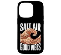 Custodia per iPhone 14 Pro Vintage Japanese Style Crashing Surf Wave Art
