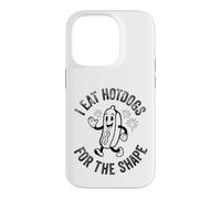 Custodia per iPhone 14 Pro Vintage mangio hot dog per la forma 4 luglio Retro Mens