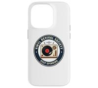 Custodia per iPhone 14 Pro Vinyl Revival Society Giradischi Musica Giradischi