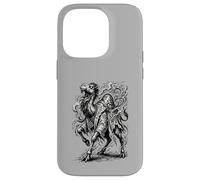 Custodia per iPhone 14 Pro Vuall, gotico, guardiano, di, il, dune, illustrazione