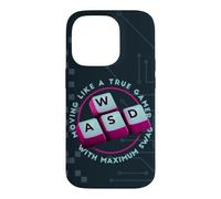 Custodia per iPhone 14 Pro WASD si muove come un vero design della tastiera da giocatore