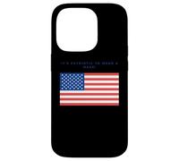 Custodia per iPhone 14 Pro Wearing a Mask is Patriotic