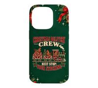 Custodia per iPhone 14 Pro Welsummer Chicken Funny Xmas Train Crew