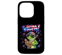 Custodia per iPhone 14 Pro Wepa Coqui Frog Puerto Rico Flag Güiro Music