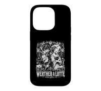 Custodia per iPhone 14 Pro Werther e Lotte Sorrow scrivono Love Gothic