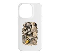 Custodia per iPhone 14 Pro White Lady - Elegante cocktail di mezzanotte