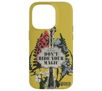 Custodia per iPhone 14 Pro Wicked Don’t Hide Your Magic Floral Broom