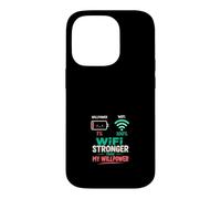 Custodia per iPhone 14 Pro WiFi Piu Forte Della Mia Volonta Humor Tech