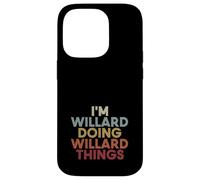 Custodia per iPhone 14 Pro Willard Name Willard Personalized Name First Given