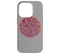 Custodia per iPhone 14 Pro Willy Wonka and the Chocolate Factory Circle Logo