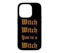 Custodia per iPhone 14 Pro Witch Witch Sei una strega Goth Romance Amanti dei film magici