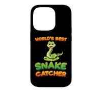Custodia per iPhone 14 Pro Worlds Best Snake Catcher Snake Hunter Pit Viper Snake Lover