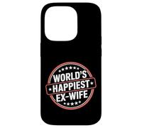 Custodia per iPhone 14 Pro World's Happiest Ex Wife -
