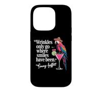 Custodia per iPhone 14 Pro Wrinkles Only Go Where Smiles Have Been Cute Parrot Mexican