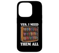 Custodia per iPhone 14 Pro Yes I Need Them All Disc Golf Men Shelf Joke Disc Golf