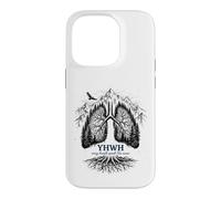 Custodia per iPhone 14 Pro YHWH, ogni respiro pronuncia il Suo nome