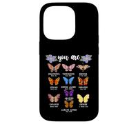 Custodia per iPhone 14 Pro You Are Butterfly Beautiful Christian Religious Bible Verse