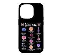 Custodia per iPhone 14 Pro You Are Flower Beautiful Christian Religious Bible Verse
