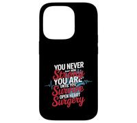 Custodia per iPhone 14 Pro You Never Know Until You Survive Heart Surgery -