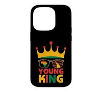 Custodia per iPhone 14 Pro Young King African American Black History Juneteenth