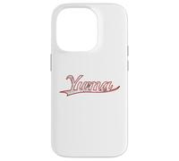 Custodia per iPhone 14 Pro Yuma Arizona Sun Belt Vintage Varsity Distressed Throwback