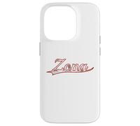 Custodia per iPhone 14 Pro Zona Arizona Southwest Style Vintage Varsity Distressed