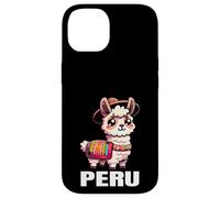 Custodia per iPhone 14 Proud Peruvian Llama Parade: Cultural Peru Pride Souvenir