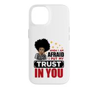 Custodia per iPhone 14 Quando ho paura ripongo la mia fiducia in voi cristiani uomini donne