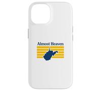 Custodia per iPhone 14 Quasi Paradiso West Virginia Retro