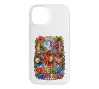 Custodia per iPhone 14 ¡Que Viva La Plena! Plena Vibes Only Musica portoricana