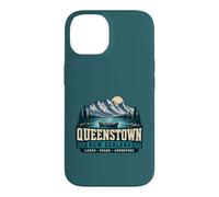 Custodia per iPhone 14 Queenstown Nuova Zelanda Laghi Picchi Avventura