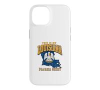 Custodia per iPhone 14 Questo è il mio Louisiana Pajama State Bayou Pride
