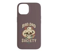 Custodia per iPhone 14 Rad Axolotl Dad Skull Head Society Funny Anfibio