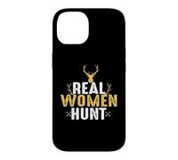 Custodia per iPhone 14 Real Women Hunt Hunting Hunter Life Adventure Nature Lover