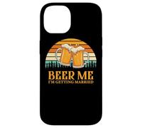 Custodia per iPhone 14 Retro Beer Me Getting Married Funny Drinking Team Beer Lover