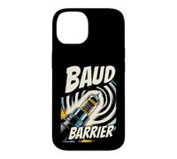 Custodia per iPhone 14 Retro Computer Baud Barrier Vintage Dial Up Modem Graphic