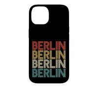 Custodia per iPhone 14 Retro Distressed Germania Berlino Deutschland