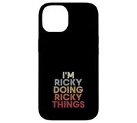Custodia per iPhone 14 Ricky Name Ricky Personalized Name First Given