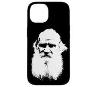 Custodia per iPhone 14 Ritratto di Leo Tolstoj