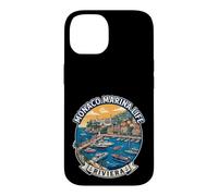 Custodia per iPhone 14 Riviera di Monaco Marina Montecarlo