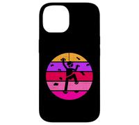Custodia per iPhone 14 Rock Climber Girl - Scalatore da donna, stile retrò