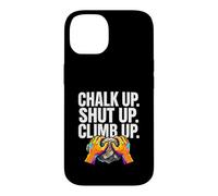 Custodia per iPhone 14 Rock Climbing Bouldering Chalk Up Climb Hands