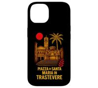 Custodia per iPhone 14 Roma Piazza di Santa Maria in Trastevere Quartieri Romani