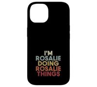 Custodia per iPhone 14 Rosalie Name Rosalie Personalized Name First Given