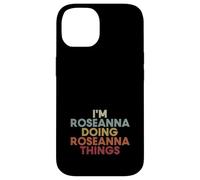 Custodia per iPhone 14 Roseanna Name Roseanna Personalized Name First Given