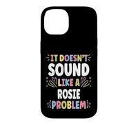 Custodia per iPhone 14 ROSIE Personalized Women's Gift Custom ROSIE
